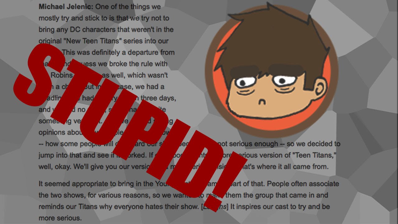 Teen Titans Go! Rant 3: This Show is Stupid