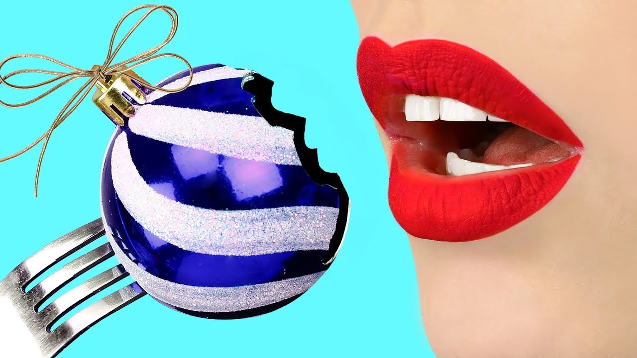 8 DIY ENFEITES DE NATAL COMESTÍVEIS / BRINCADEIRAS DE NATAL!