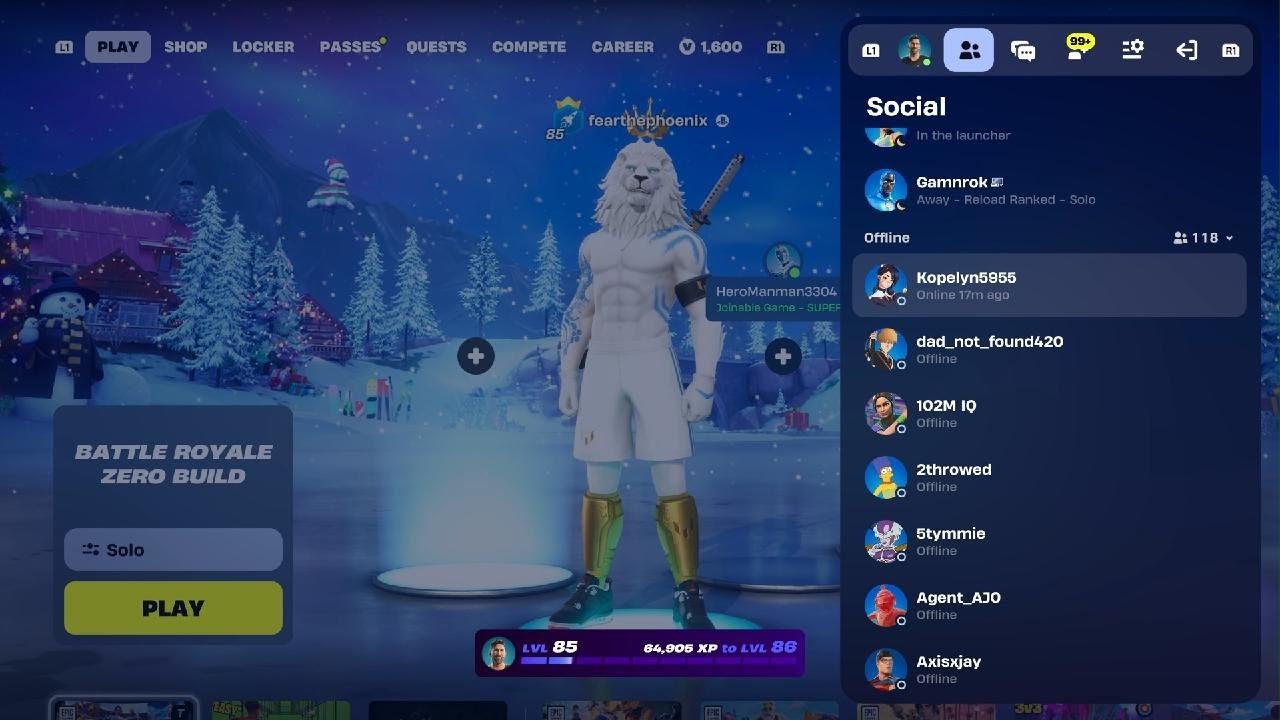 Fortnite crown win