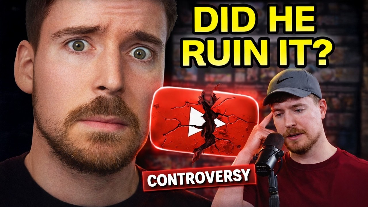 Что сделал MrBeast с YouTube&hellip; Люди начинают задаваться вопросами.