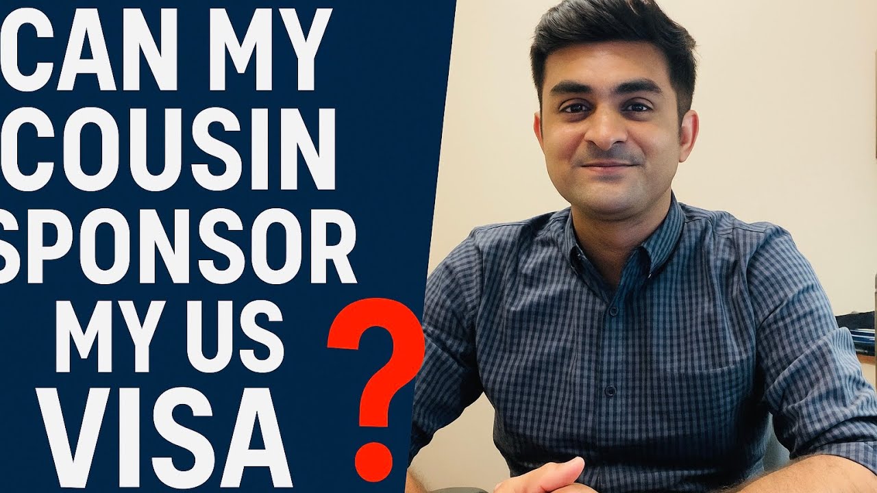 Can My Cousin or any other Relative Sponsor Me for a US Visa? | Complete Guide #b1b2visa #f1visa 