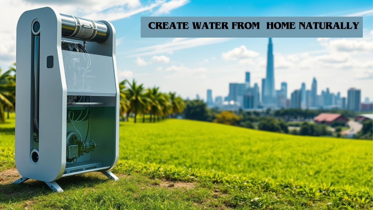 How to get water from thin air? 5 easy tips from Home.