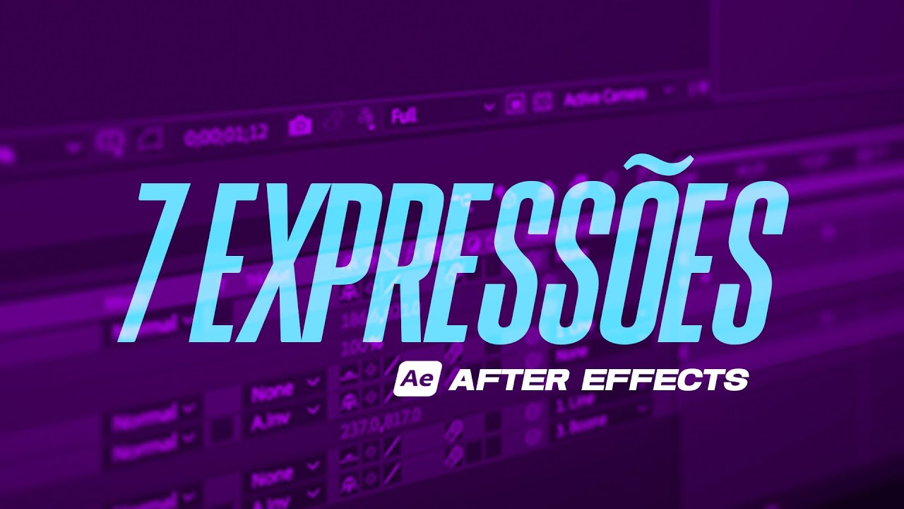 MINHAS EXPRESSÕES MAIS USADAS NO AFTER EFFECTS