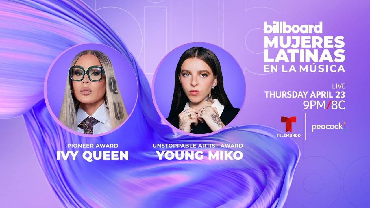 Global Latin Artists Ivy Queen and Young Miko to be honored | 2026 Billboard Latin Women in Music