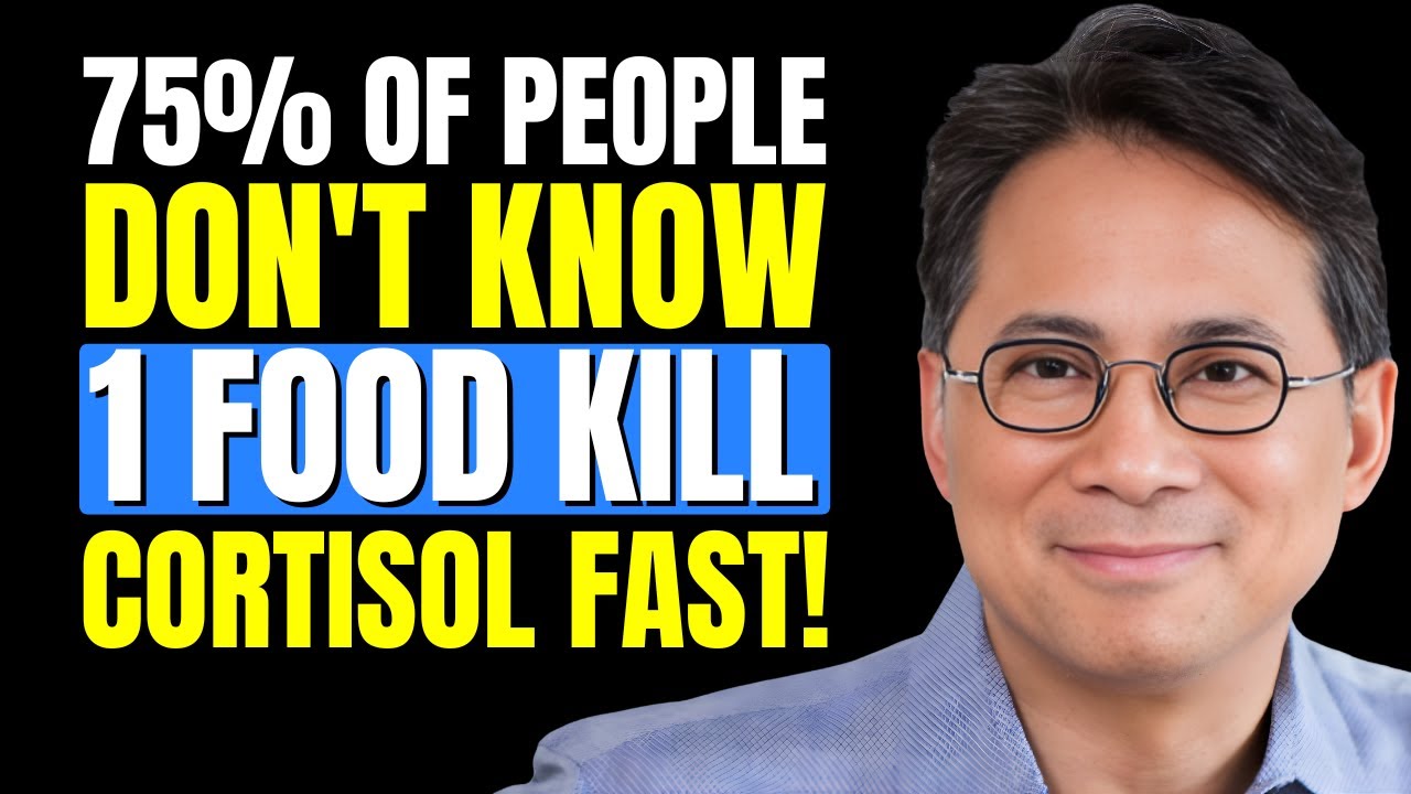Over 60? This 5 Food Fix Lowers Cortisol & Helps You Sleep Deeply Again | Dr. William LI