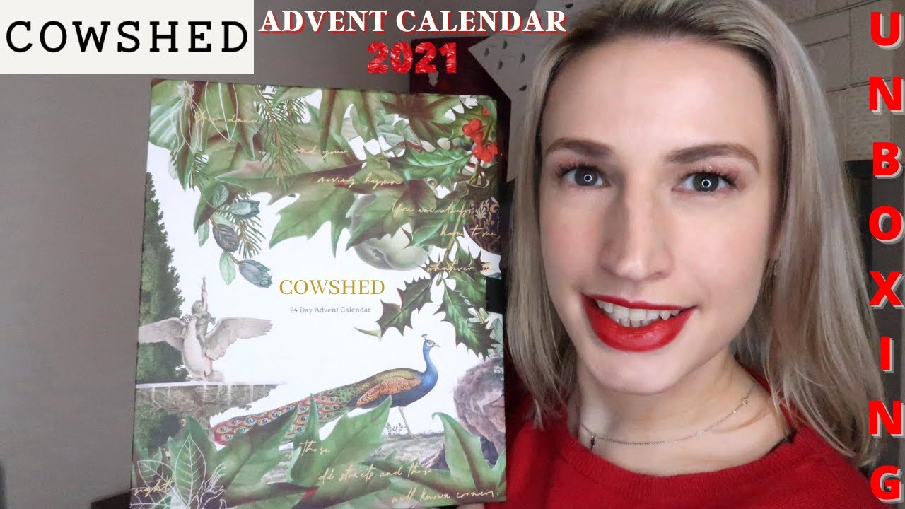 COWSHED ADVENT CALENDAR 2021 UNBOXING