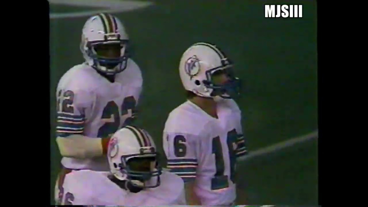 1981 Preseason week 3 Miami Dolphins at Detroit Lions