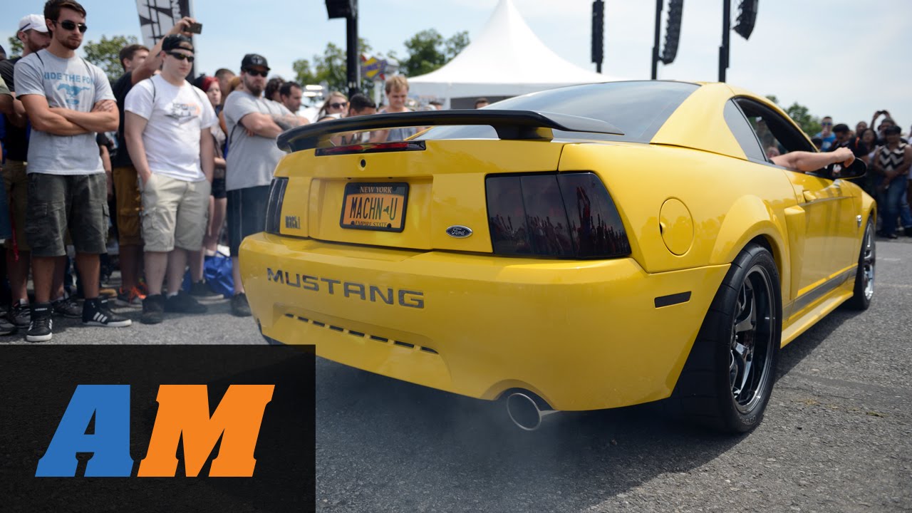 AM2014: Ford Mustang Revving Competition - AmericanMuscle Car Show