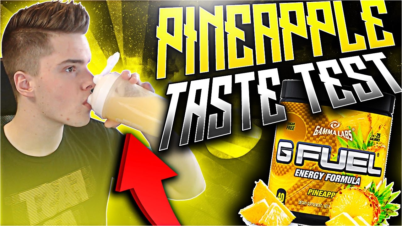 DOES THE PINEAPPLE GAMMA TASTE GOOD !? (IS PINEAPPLE GFUEL GOOD) TASTE TEST AND REVIEW!