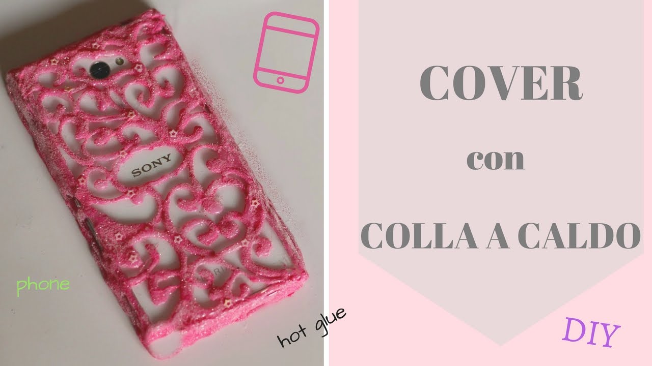 COVER con COLLA A CALDO | HOT GLUE cover | DIY