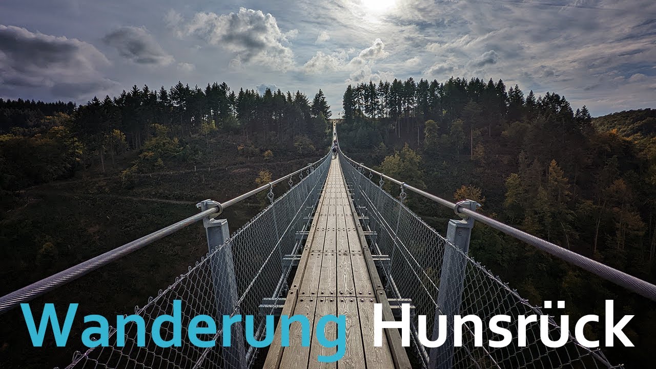 H&auml;ngeseilbr&uuml;cke Geierlay im Hunsr&uuml;ck, Rheinland-Pfalz