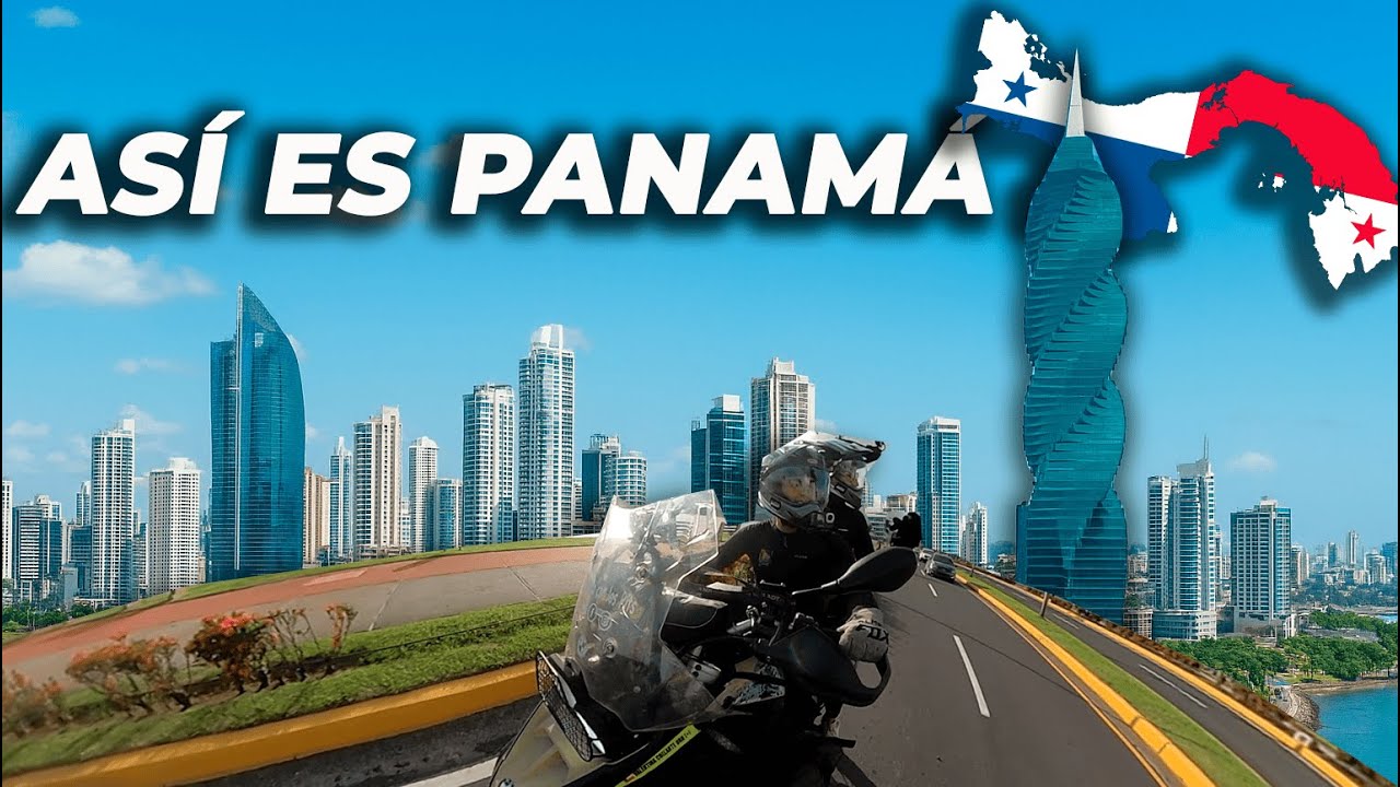 LA DUBAI DE CENTROAMERICA 👉 ASÍ ES PANAMÁ. el mundo en MOTO (Vlog 96)