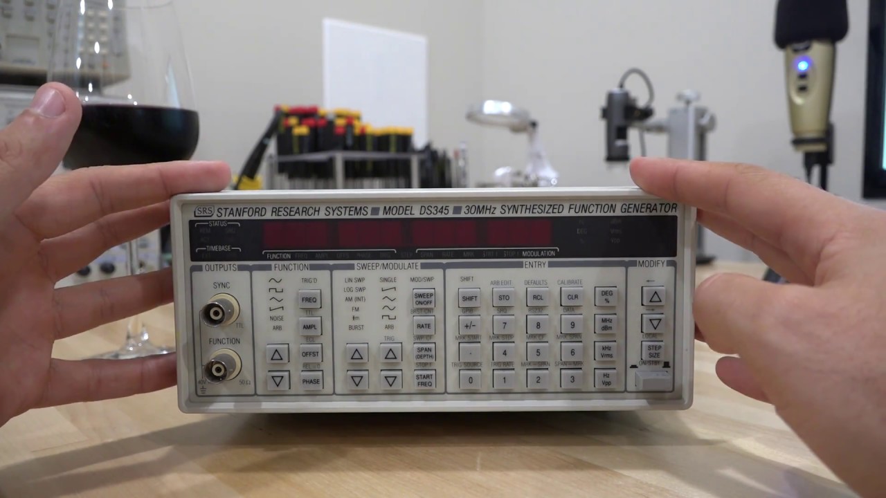 TSP #105 - Teardown & Repair of a SRS DS345 30MHz Synthesized Function Generator