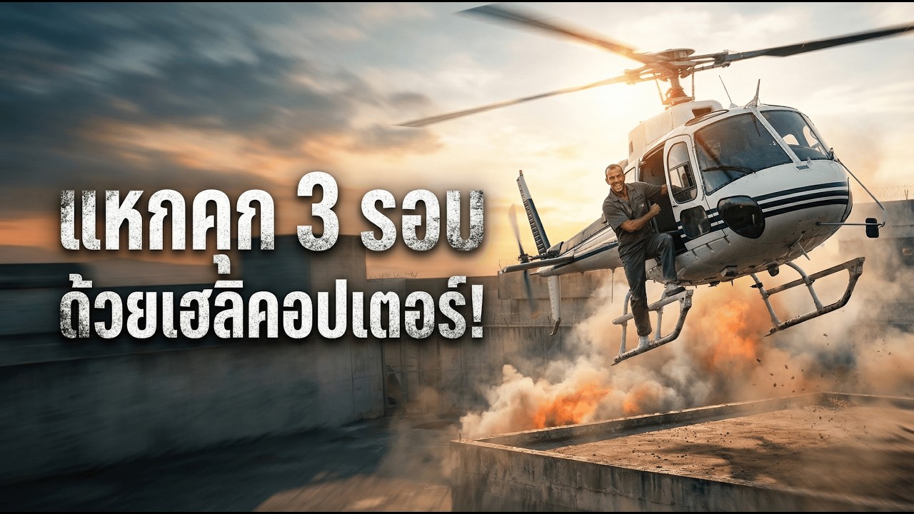 คุกหรือเซเว่น ? ชายผู้บินหนีออกจากคุก 3 ครั้ง! นักโทษที่รัฐบาลฝรั่งเศสเกลียดที่สุด