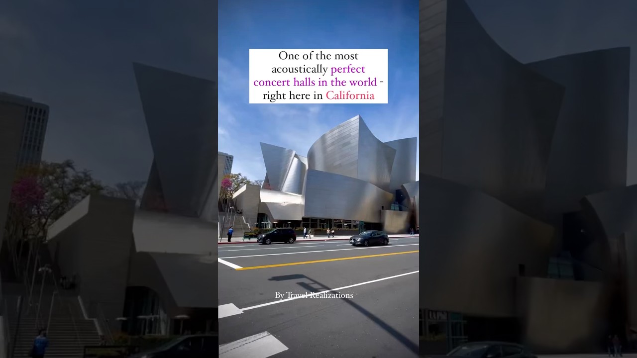 Walt Disney Concert Hall, a cultural landmark in the heart of LA. #California #losangeles #Travel