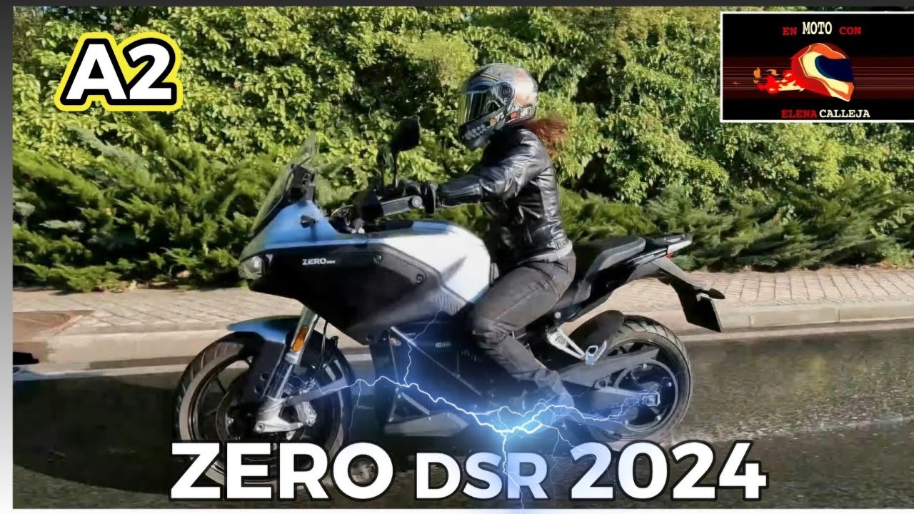 En moto con Elena Calleja: Prueba Zero Dsr 2024
