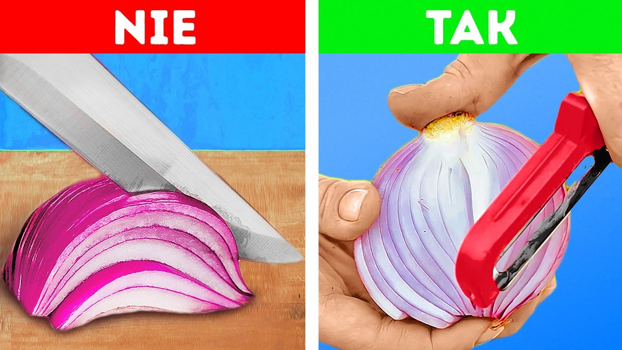 KROJENIE I OBIERANIE NA NAJWYŻSZYM POZIOMIE || TECHNIKI KULINARNE
