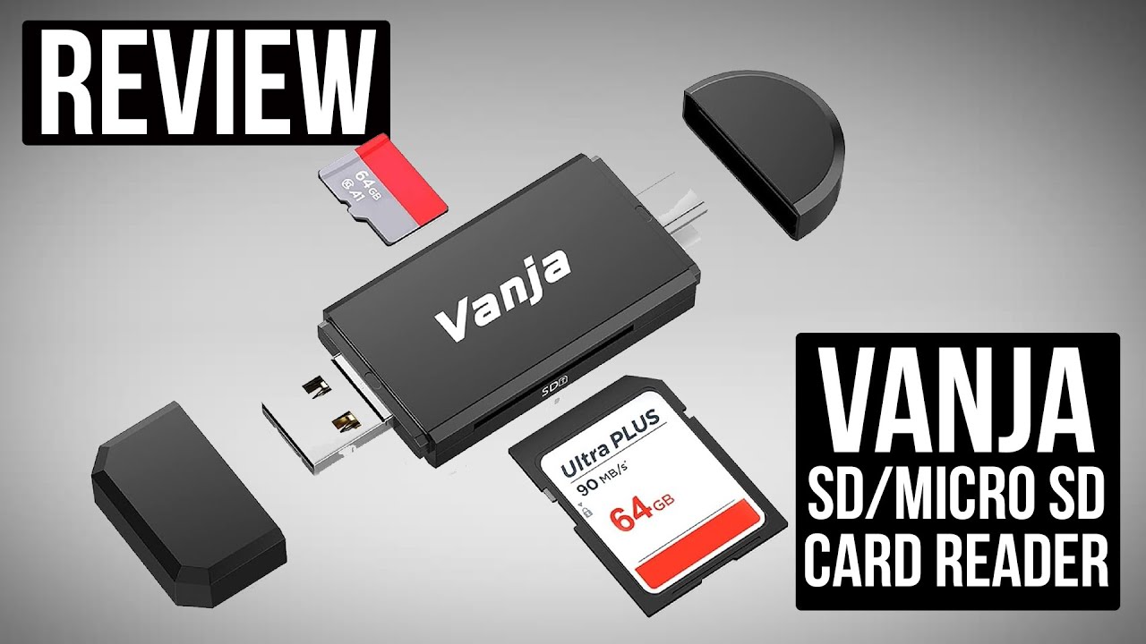 VANJA SD MicroSD Card Reader REVIEW