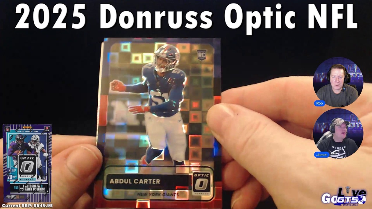 Box Break | 2025 Donruss Optic NFL