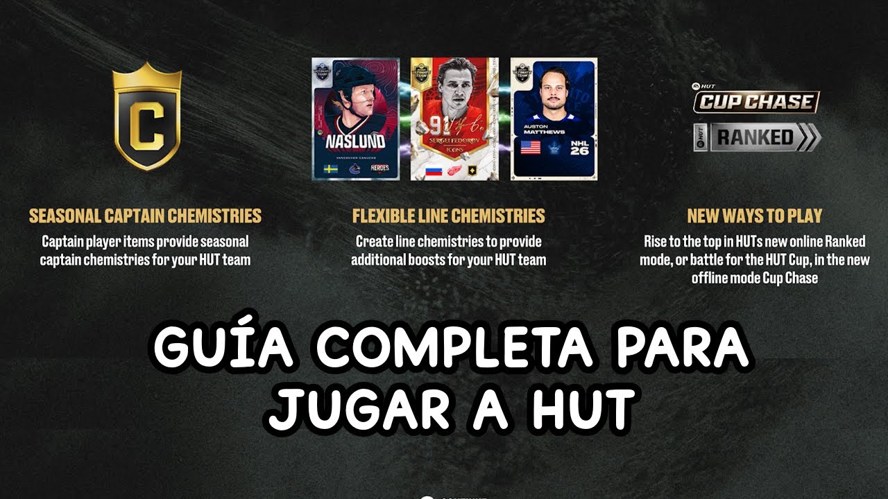 GUÍA COMPLETA PARA JUGAR A HOCKEY ULTIMATE TEAM EN NHL 26