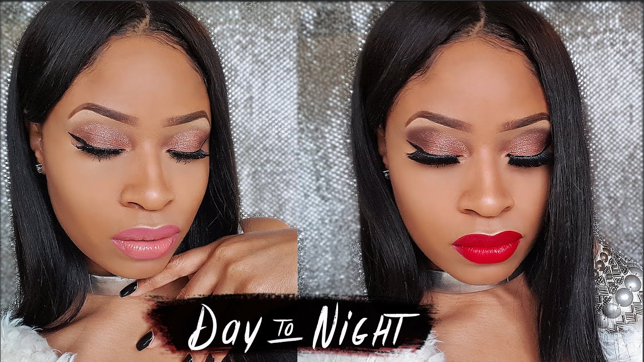 EASY DAY TO NIGHT HOLIDAY MAKEUP!