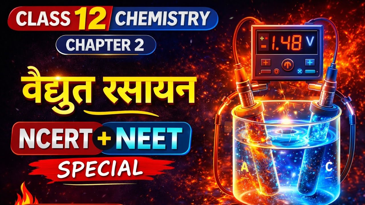 Class 12 Chemistry Chapter 2 | वैद्युतरसायन (Electrochemistry) | NCERT| Board + Competitive