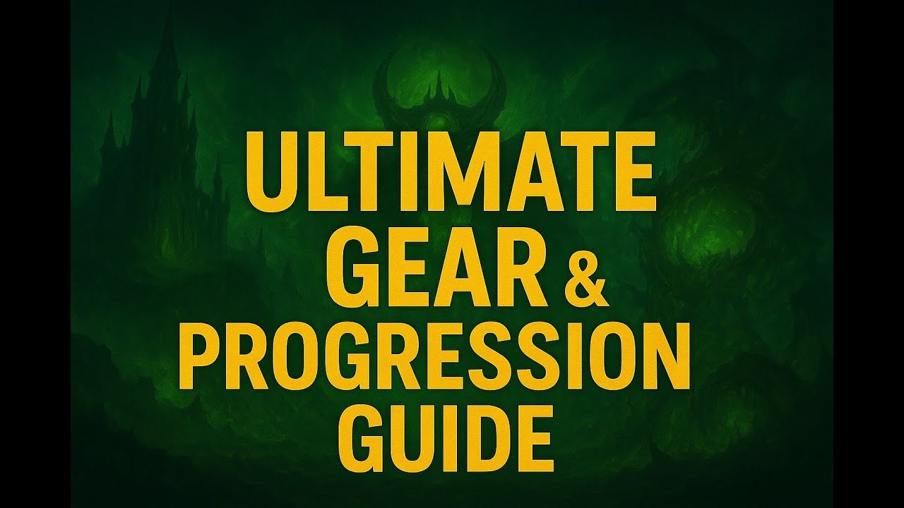 Ultimate Gear/Progression Guide Legion Remix!! Big update at end!