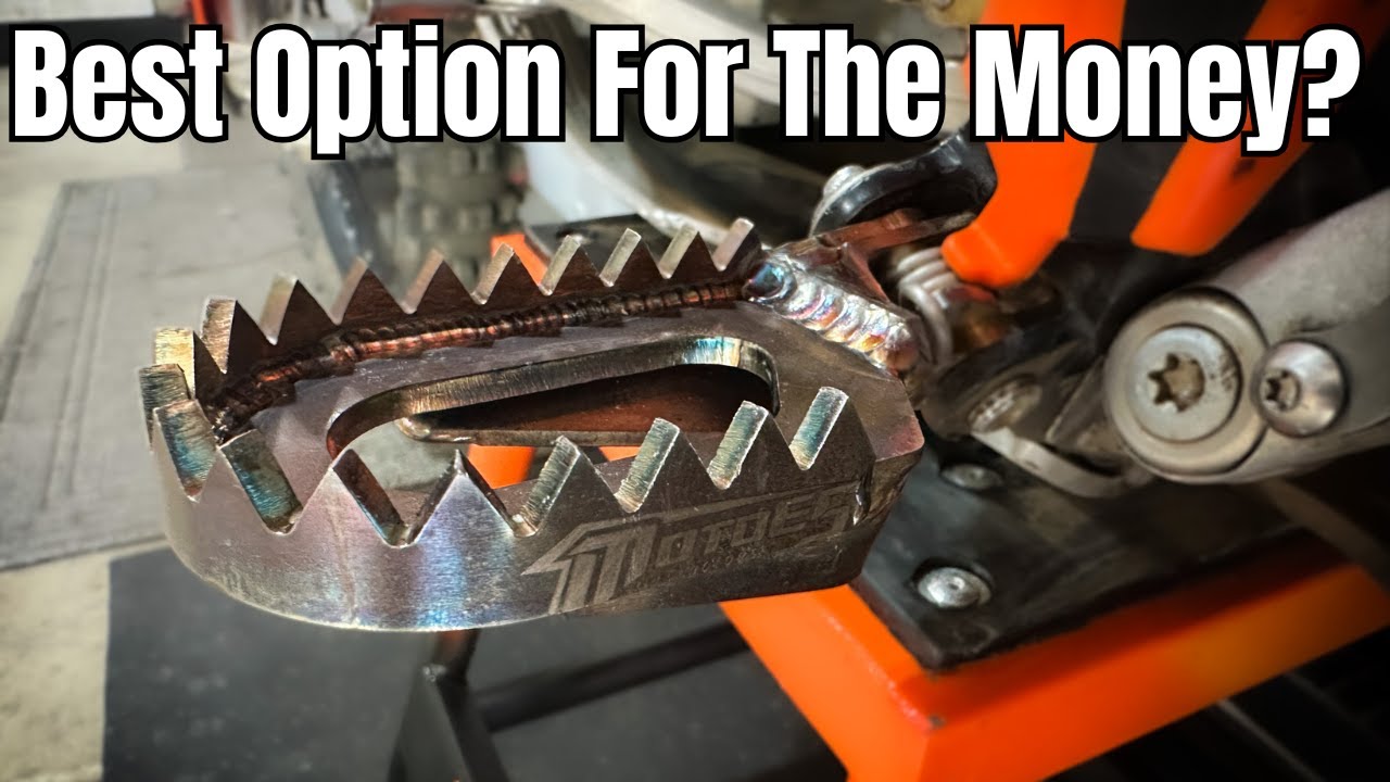 Motoes Foot Pegs - Install And Review - Ktm 250xc