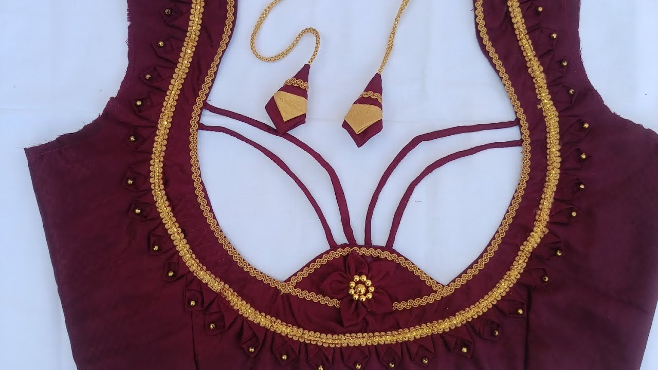 #trending sleeves back blouse design 2026 #new sleeves back Nek blouse design #P.K. fashion