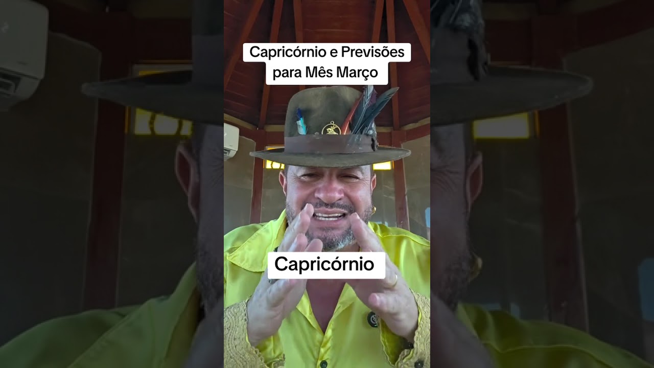 ♑ CAPRICÓRNIO PREVISÕES PARA O MÊS DE MARÇO 