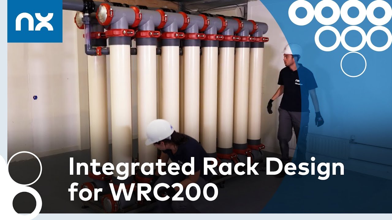 The Integrated Rack Design for WRC200 Direct Nanofiltration Membrane Modules | NX Filtration