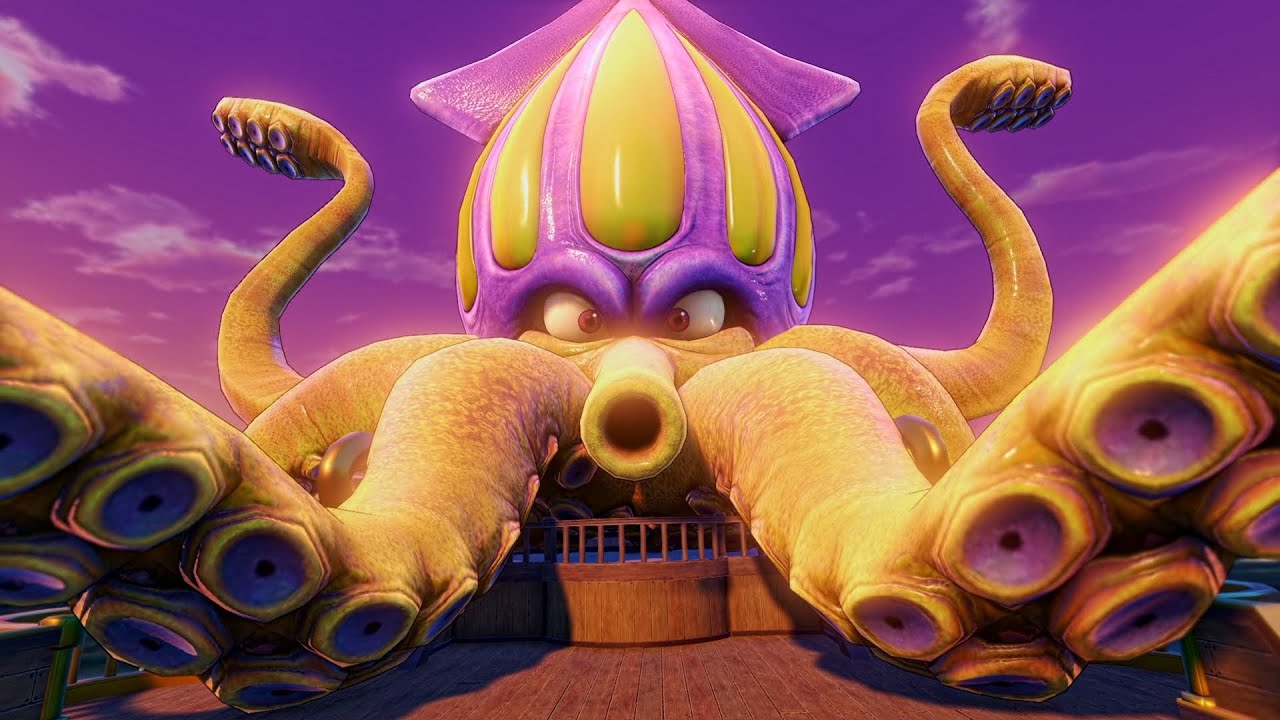 DRAGON QUEST XI | Tentacular Boss Fight (4K)