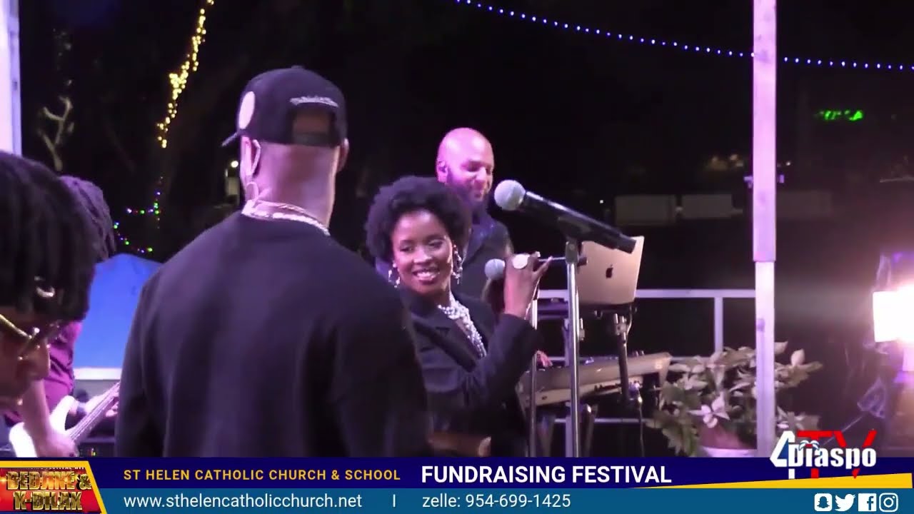 BEDJINE AND KADILAK PERFORMING LIVE AT SAINT HELEN CATHOLIC CHURCH FUND RAISING DRIVE