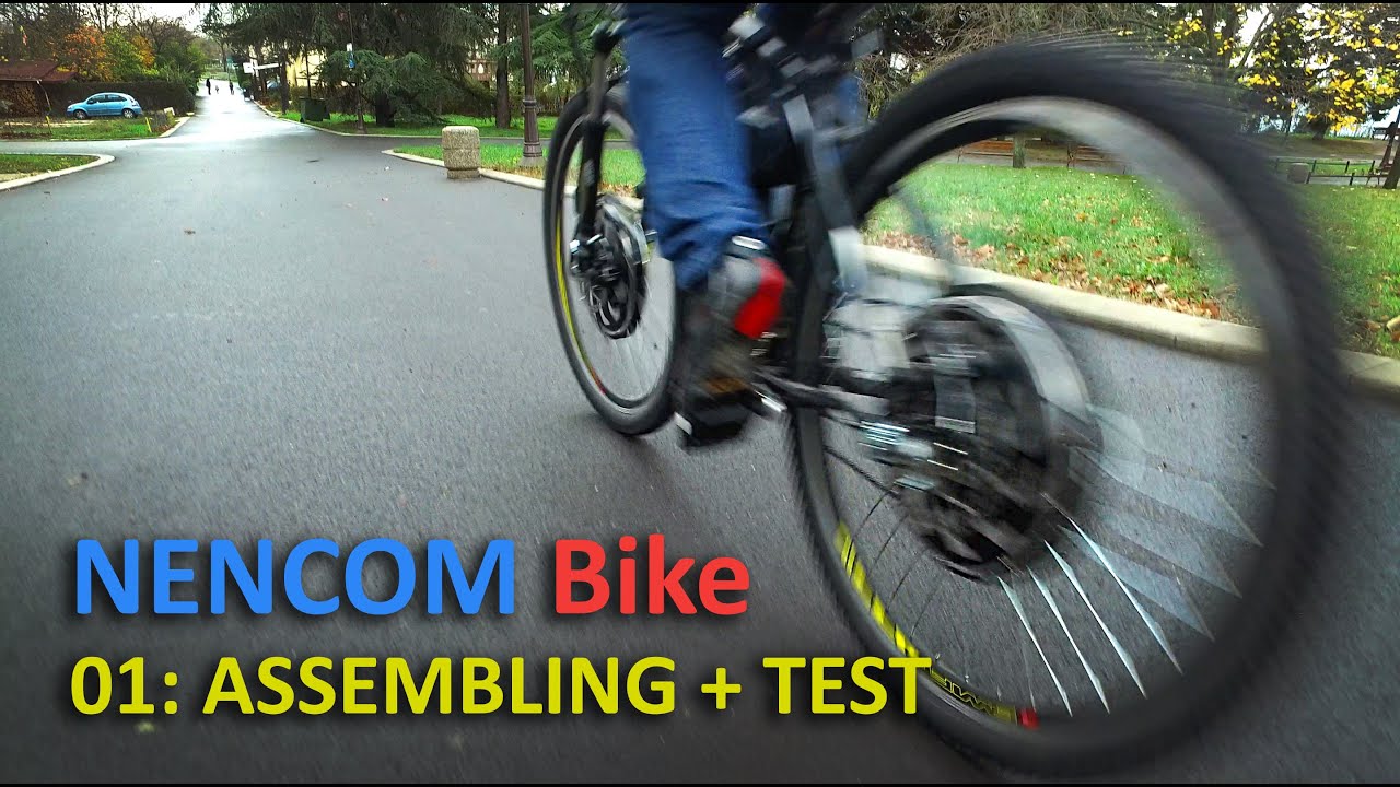 All-wheel drive bicycle 2000 W