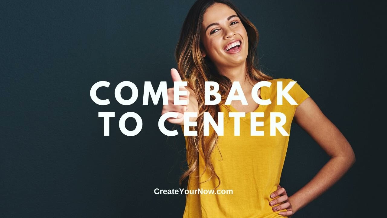 3976 Come Back to Center