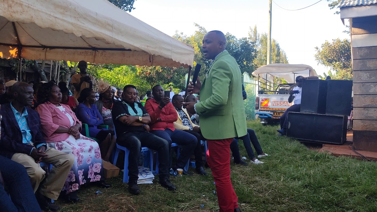 KIENGEI  PREACHED FIRE 🔥 🔥🔥 AT BEN GITHAE'S PARENTAL VISIT .