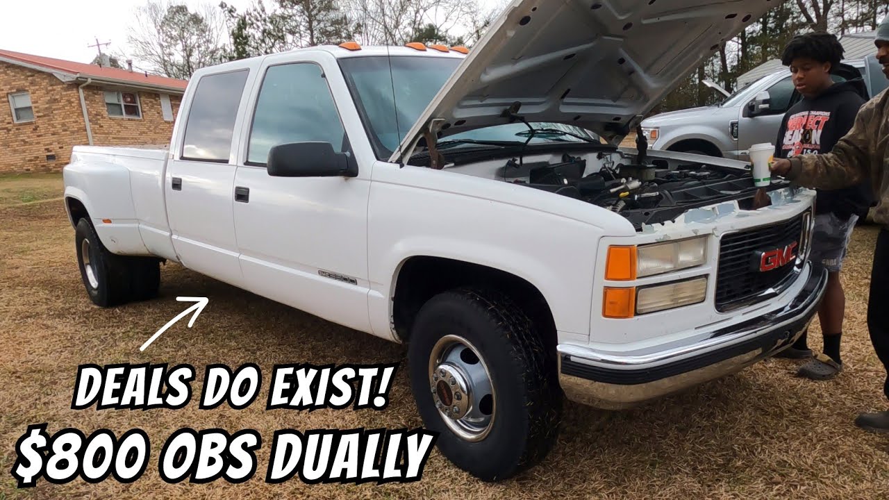 🗣 Great deals STILL exist! This $800 OBS Dually was a no-brainer! #dually #obs #gmc