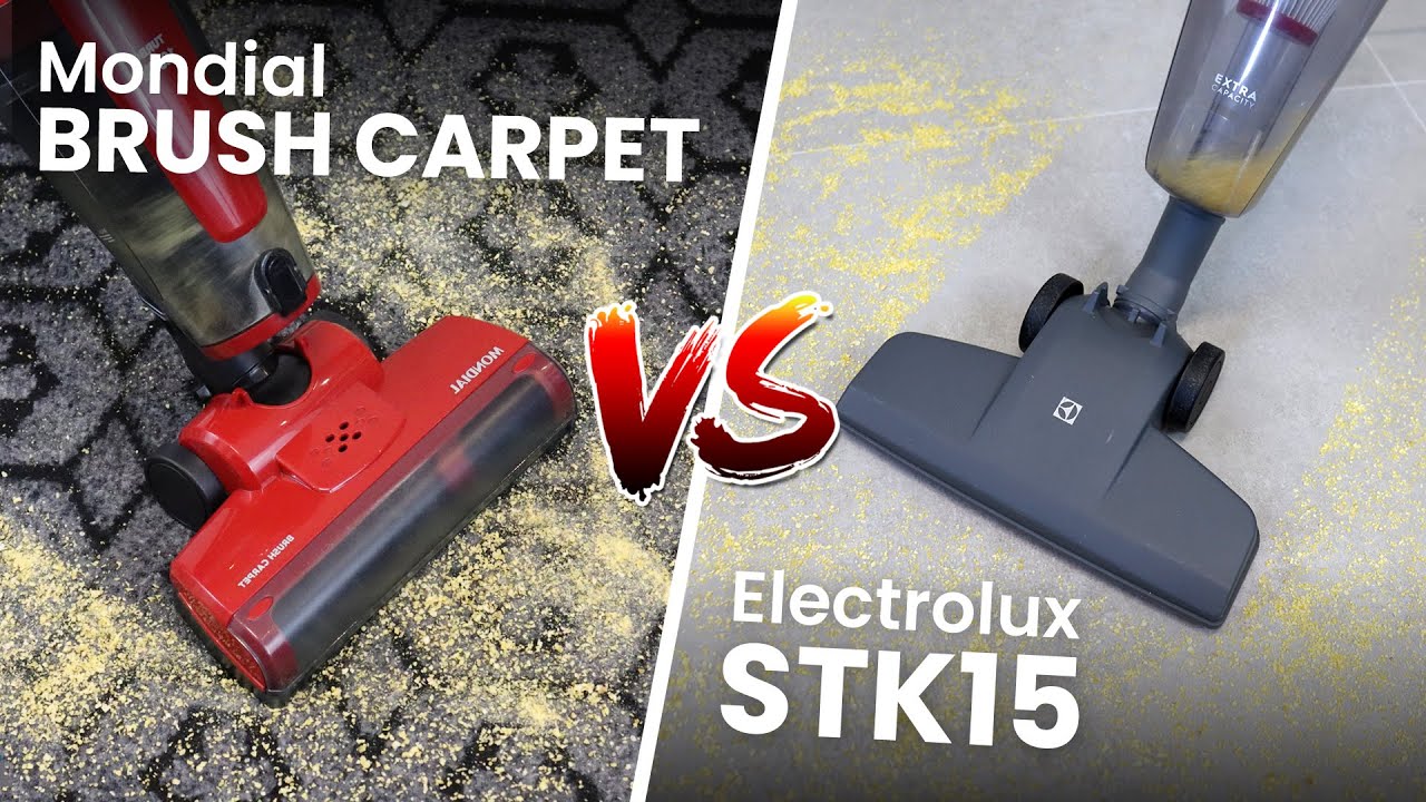 Mondial Brush Carpet ou Electrolux STK15: qual limpa melhor tapetes?