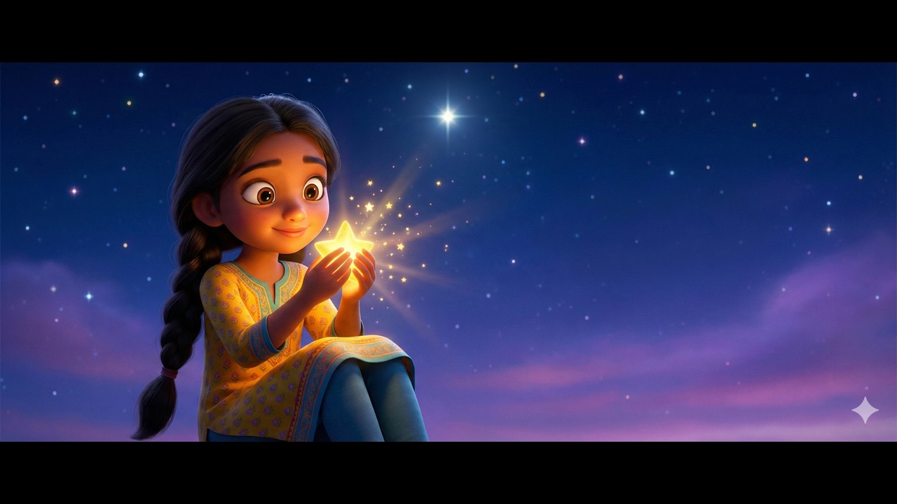 Ek Taara Aur Ek Bachchi 🌟 | Bedtime Story for Kids ❤️ | Kids Fantasy Story in Hindi | Kahani Point