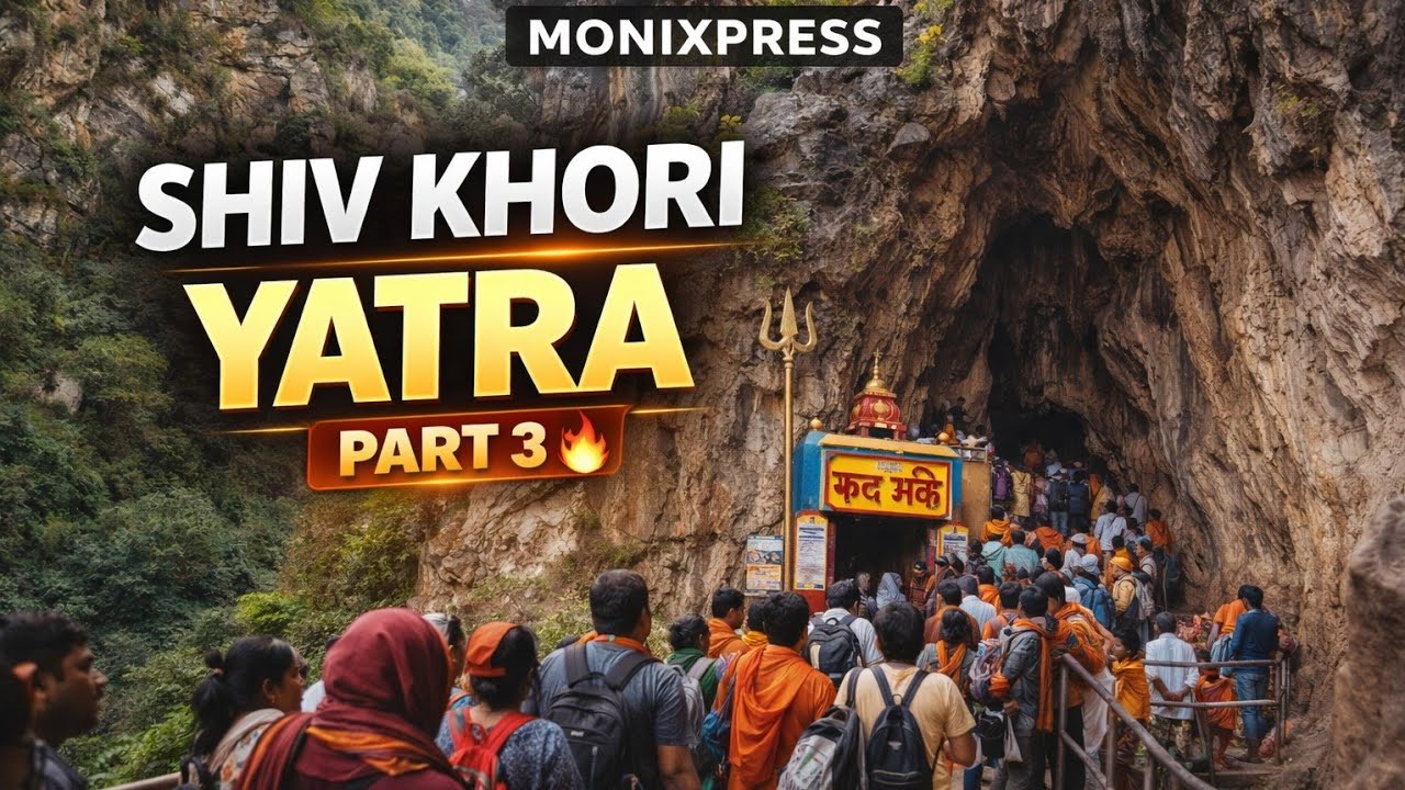 Shiv Khori Darshan 🙏 | Vaishno Devi Trip Part 3 | Wapas Delhi Journey 🚆❤️