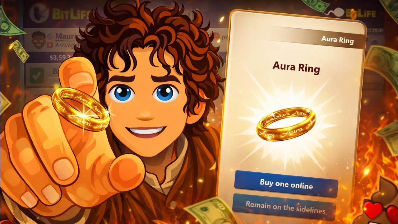 BitLife Just Added the AURA RING&hellip; This Is OP 😳