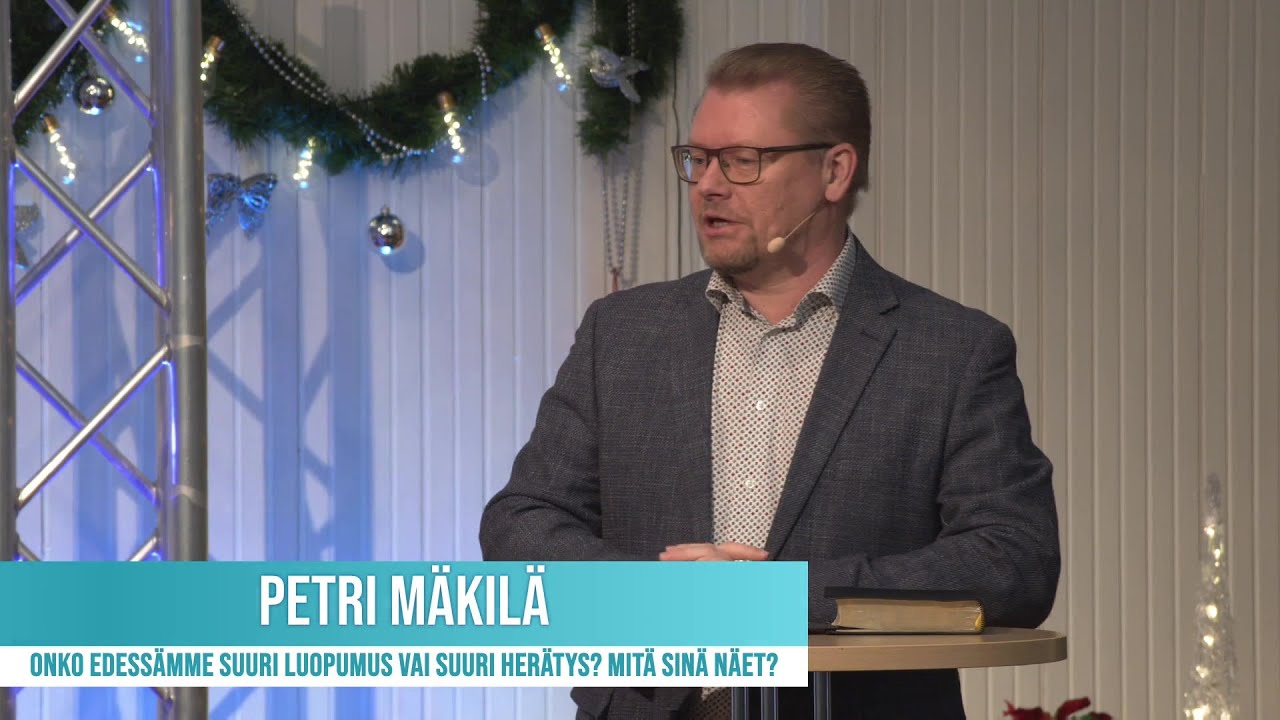 Onko edess&auml;mme suuri luopumus vai suuri her&auml;tys? Mit&auml; sin&auml; n&auml;et? - Petri M&auml;kil&auml;