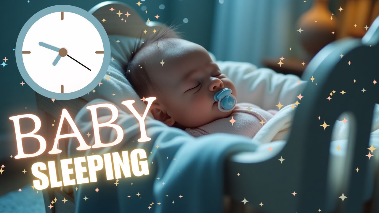 Sleep Music for Babies with Rain Sounds | Fast & Peaceful Sleep