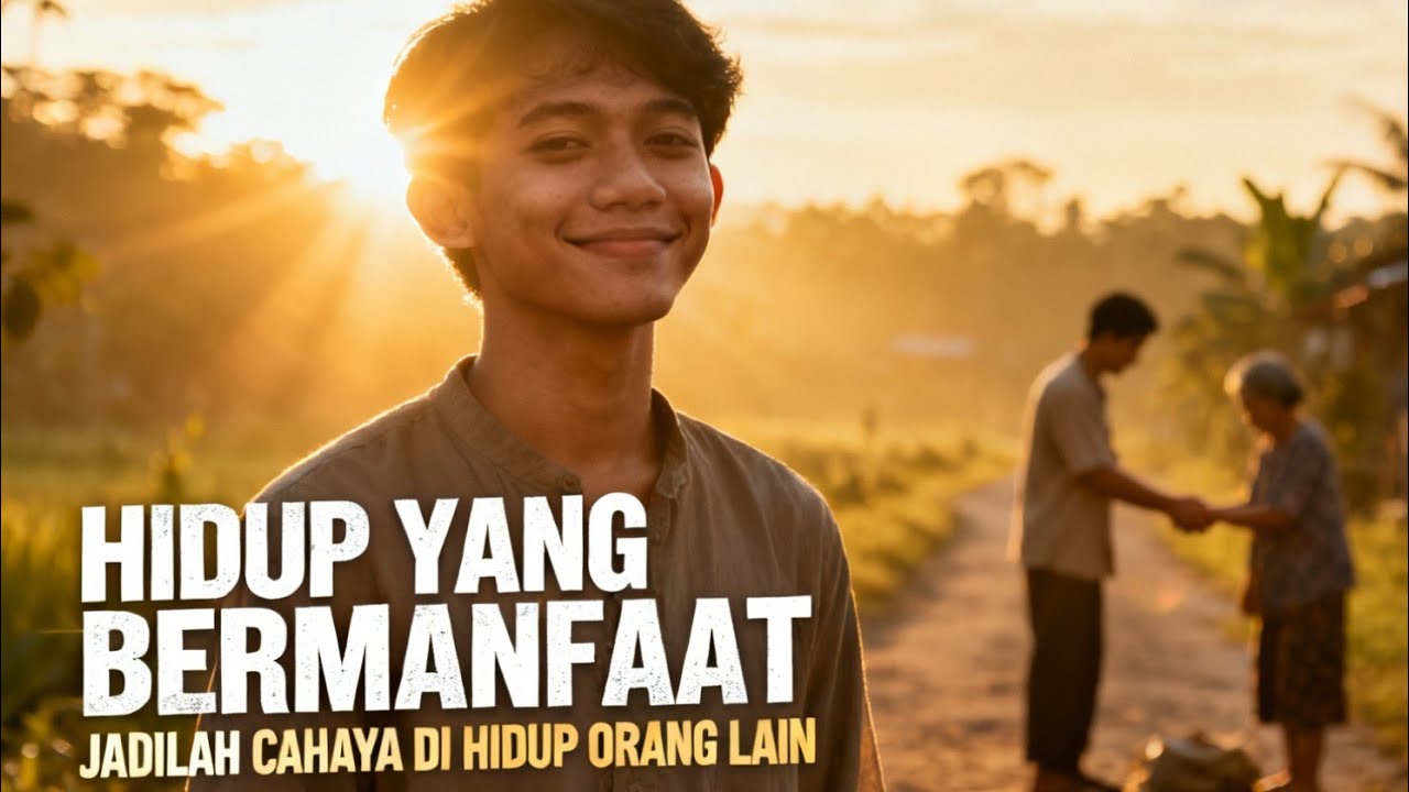 Terlalu Lelah Mengejar Hebat? Mungkin Kamu Lupa Satu Hal Ini... HIDUP YANG BERMANFAAT 