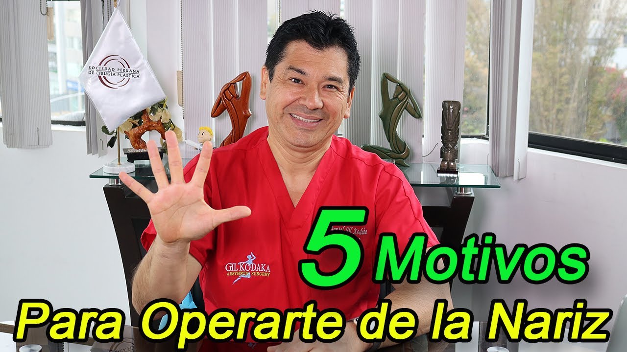 5 Motivos para Operarte de la Nariz