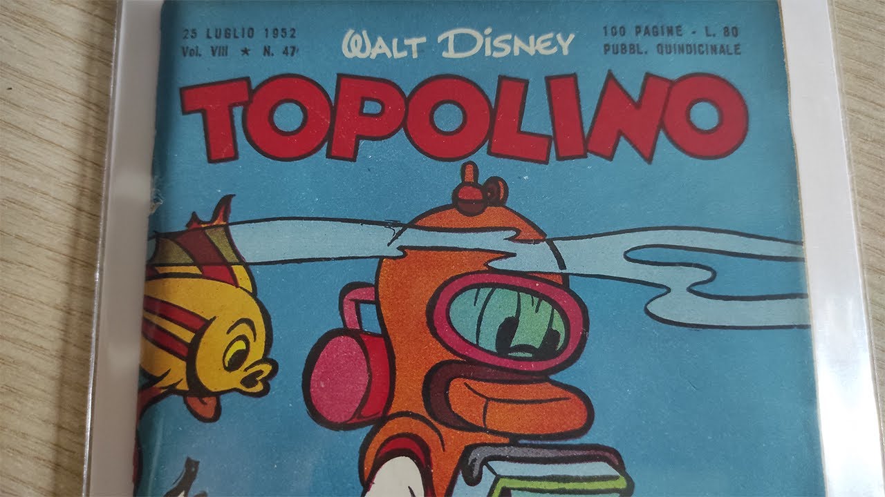 Perchè Topolino n.47 è raro? (1952)