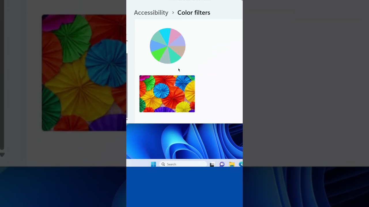 Как отключить или включить режим ColorBlind в Windows 11/10