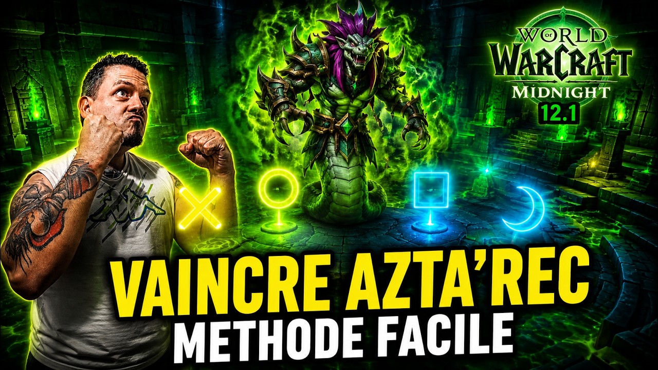 WoW 12.1 : VAINCRE le n&eacute;m&eacute;sis Azta'rec facilement ! (guide pour d&eacute;butant, difficult&eacute; 