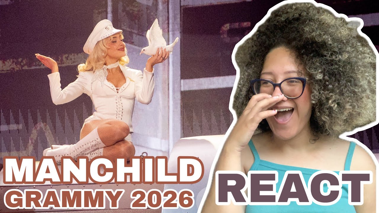 Reagindo a Sabrina Carpenter - Manchild (Grammy Awards 2026) | REACT | REACTION | O MUNDO DOS REACTS