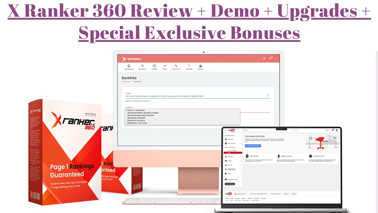 X Ranker 360 3.0 Details + Demo + Upgrades + Bonuses | X Ranker 360 Review